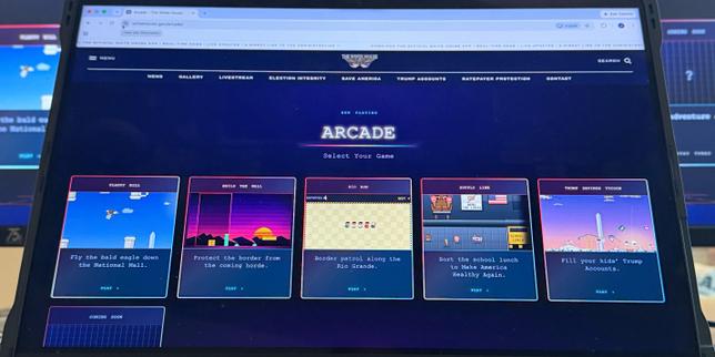 White House pulls Tetris-style 'Build the Wall' game