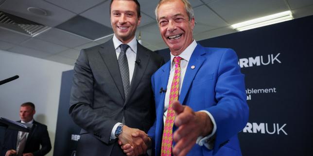 Le RN et parti britannique Reform UK annoncent un pacte contre l’immigration clandestine