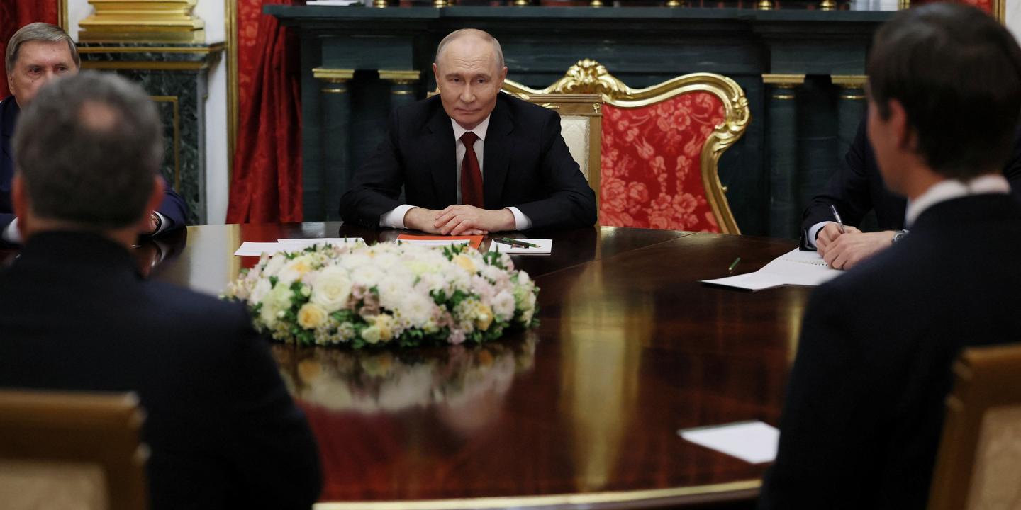Vladimir Poutine rappelle ses exigences aux deux émissaires de Donald Trump venus au Kremlin avec des « idées » pour la paix