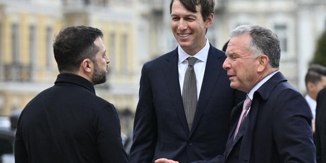 Trump's envoys Kushner and Witkoff arrive in Kyiv for first Ukraine visit