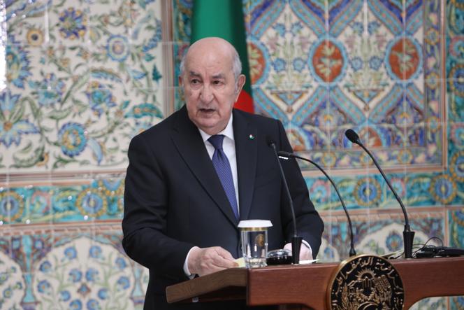Abdelmadjid Tebboune, président algérien, à Alger, le 20 juillet 2026.