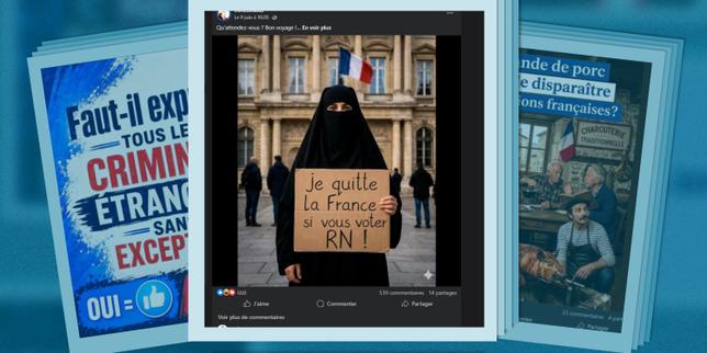 Sur Facebook, le lucratif business des contenus réactionnaires générés par IA