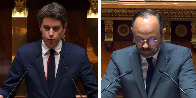 Présidentielle 2027 : comment Attal et Philippe parlent de leur passé de premiers ministres ?