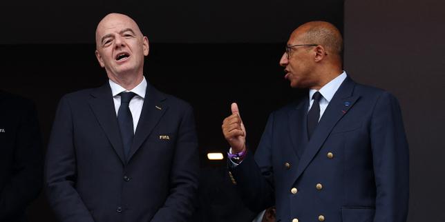 La Fédération française de football retire son soutien à Gianni Infantino, le président fragilisé de la FIFA