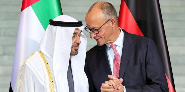 Les Emirats arabes unis vont investir un total de 40 milliards d’euros en Allemagne