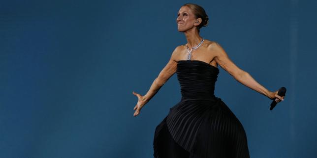 En images : Céline Dion de retour sur scène après six ans d’absence