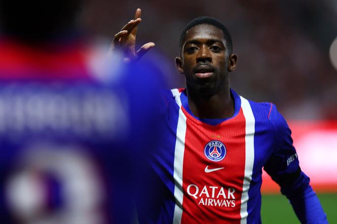 L’attaquant français du Paris Saint-Germain Ousmane Dembélé, lors d’un match de Ligue 1 à Brest (Finistère), le 13 septembre 2026. - ABDUL SABOOR/REUTERS