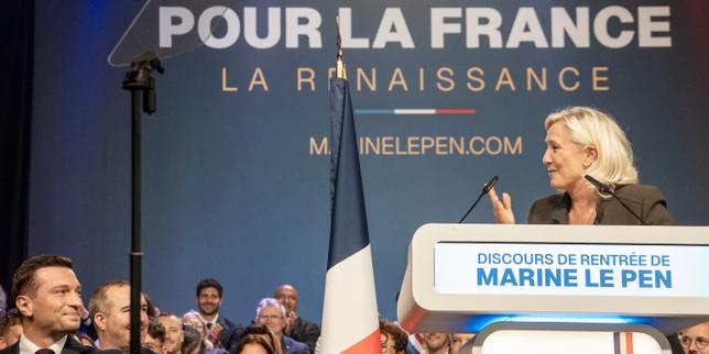 Le RN prend ses distances avec la Russie sans clarifier sa position sur l’Ukraine, un exercice d’équilibriste à l’approche de l’élection présidentielle de 2027
