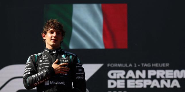 Formule 1 : Kimi Antonelli remporte le GP d’Espagne sur le Madring, Lando Norris malchanceux
