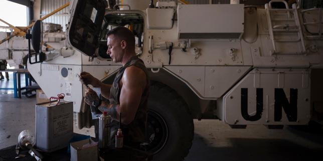Why Edouard Elias Spent A Week Documenting The French Peacekeepers In Lebanon