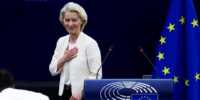 As far-right gains ground, EU Commission president pledges a Europe that protects