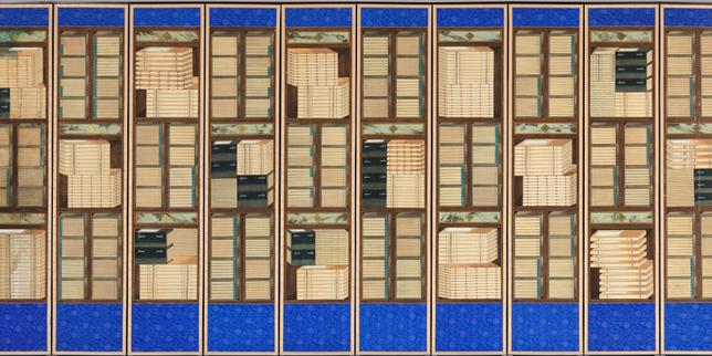 Au Musée Guimet, à Paris, l’art coréen des bibliothèques en trompe-l’œil