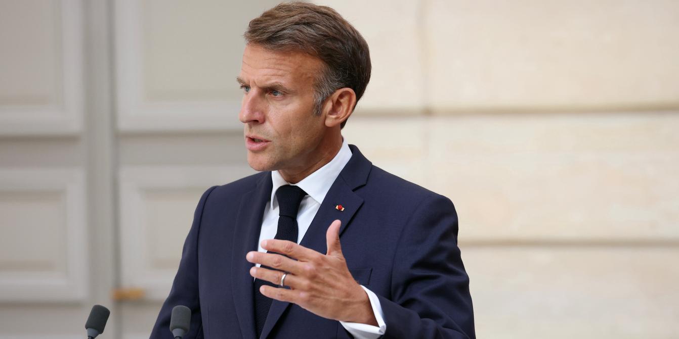 Macron makes rare visit to French territory off Canada, where he will host Carney