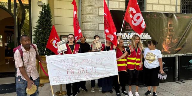 « Notre santé est mise à l’épreuve » : à Nîmes, des femmes de chambre d’un cinq-étoiles en grève réclament de meilleures conditions de travail