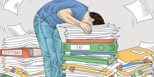 " My case was lost in the limbos of the CAF": the big administrative leap to adulthood