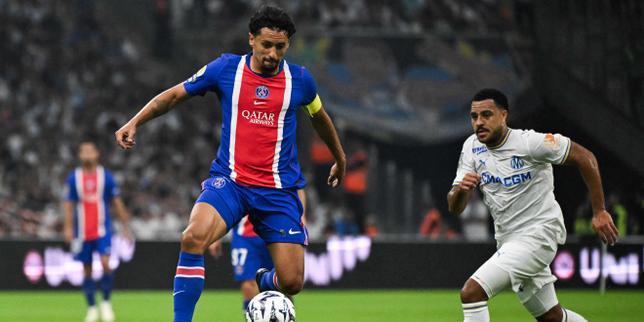 EN DIRECT, OM-PSG : le Paris Saint-Germain s’impose au Vélodrome, Marseille tombe à l’avant-dernière place en Ligue 1