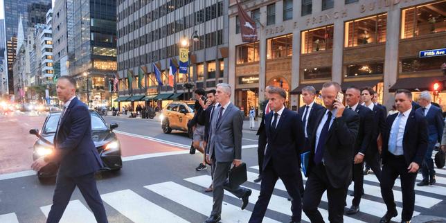 A New York, Emmanuel Macron et Donald Trump débattent de l’Ukraine et de la flambée de l’or noir