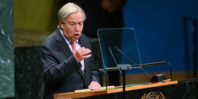 A l’Assemblée générale de l’ONU, le secrétaire général, Antonio Guterres, parle du « spectre d’un nettoyage ethnique » en Cisjordanie occupée