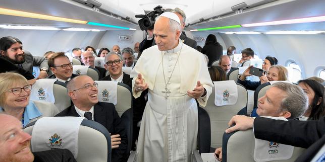 Visite du pape en France : dans les coulisses des trajets en avion de Léon XIV