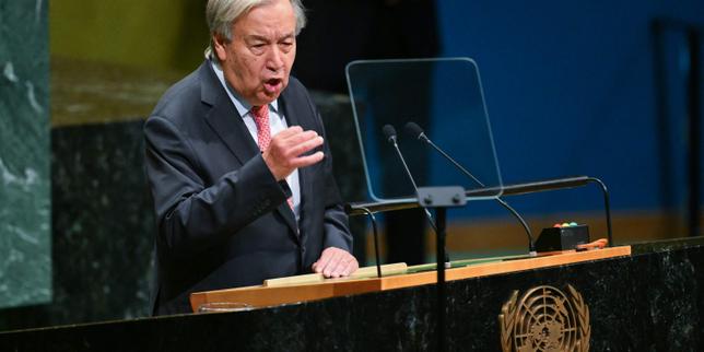Antonio Guterres évoque le « spectre d’un nettoyage ethnique » en Cisjordanie à l’Assemblée générale de l’ONU