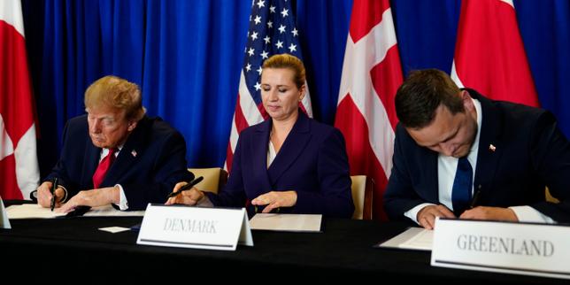 Trump signs Greenland security deal at the UN