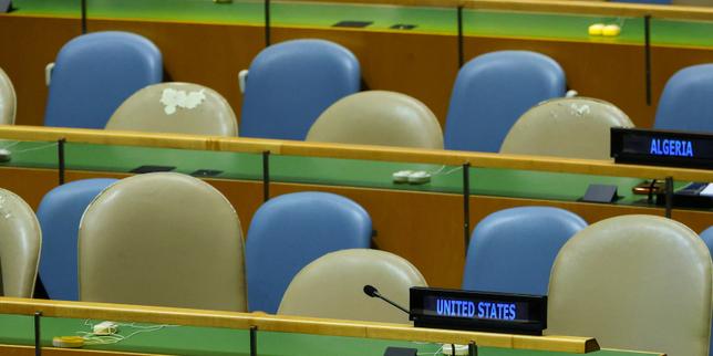 Les images du représentant des Etats-Unis quittant l’Assemblée de l’ONU pendant le discours du président iranien.