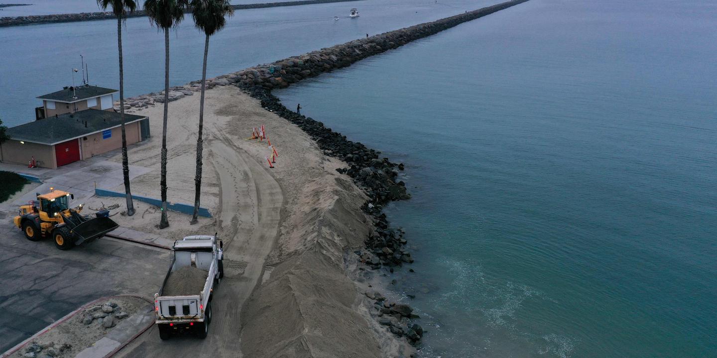 En Californie, le niveau de la mer va temporairement augmenter d’une trentaine de centimètres
