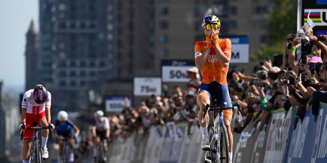 Mondiaux de cyclisme : l’apothéose pour Demi Vollering, sacrée championne du monde après sa victoire sur le Tour de France