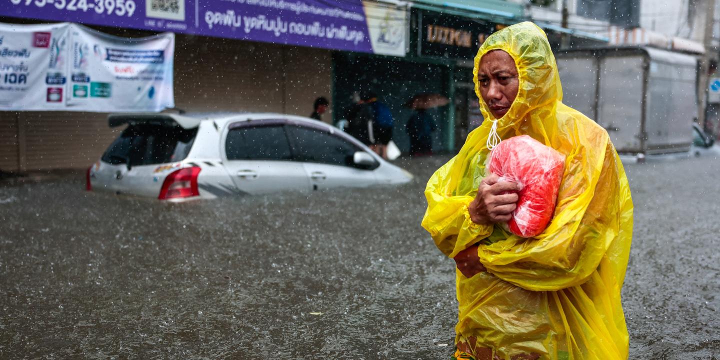 A Bangkok, des milliers d’habitants évacués après d’importantes inondations