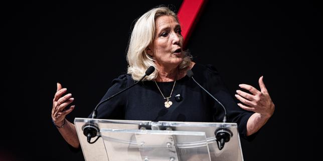 Marine Le Pen propose une « règle d’or » pour rassurer les marchés sur son sérieux budgétaire