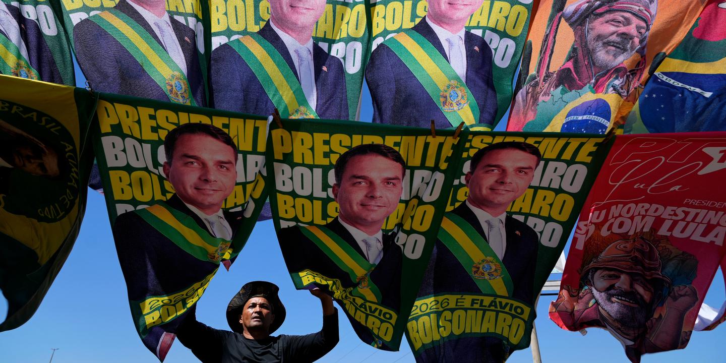 Au Brésil, Lula et Flavio Bolsonaro éclipsent les autres candidats à la présidentielle
