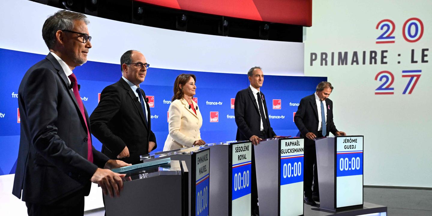 EN DIRECT, débat de la primaire à gauche | « Nos doctrines ne sont pas compatibles », dit Raphaël Glucksmann à propos de l’alliance avec LFI