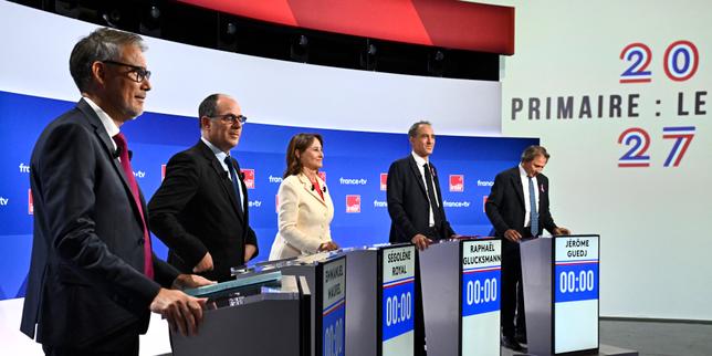 EN DIRECT, débat de la primaire à gauche : suivez la dernière confrontation entre Olivier Faure, Raphaël Glucksmann, Ségolène Royal, Jérôme Guedj et Emmanuel Maurel avant le premier tour