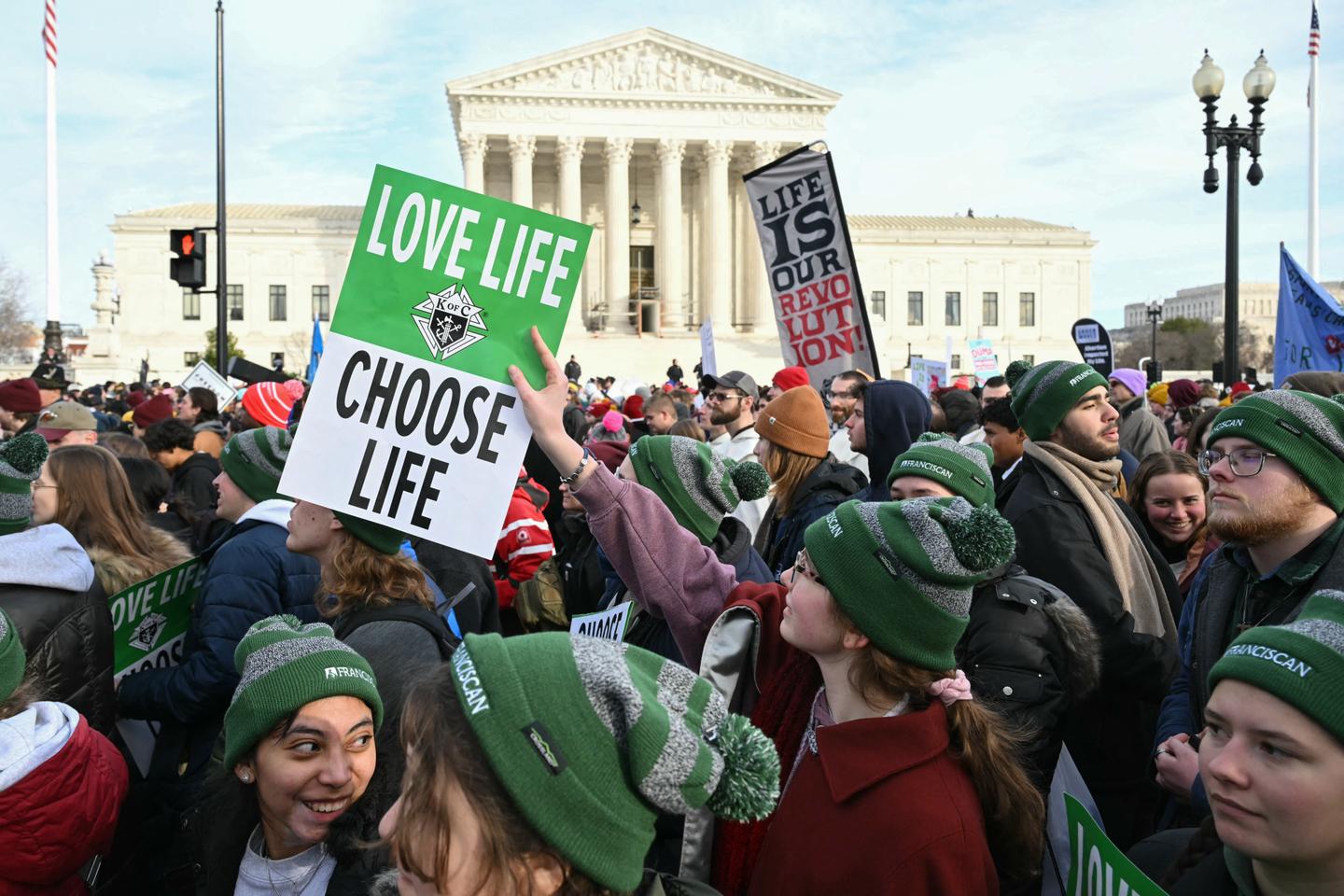 US-backed alliance against abortion rights expands to 46 states