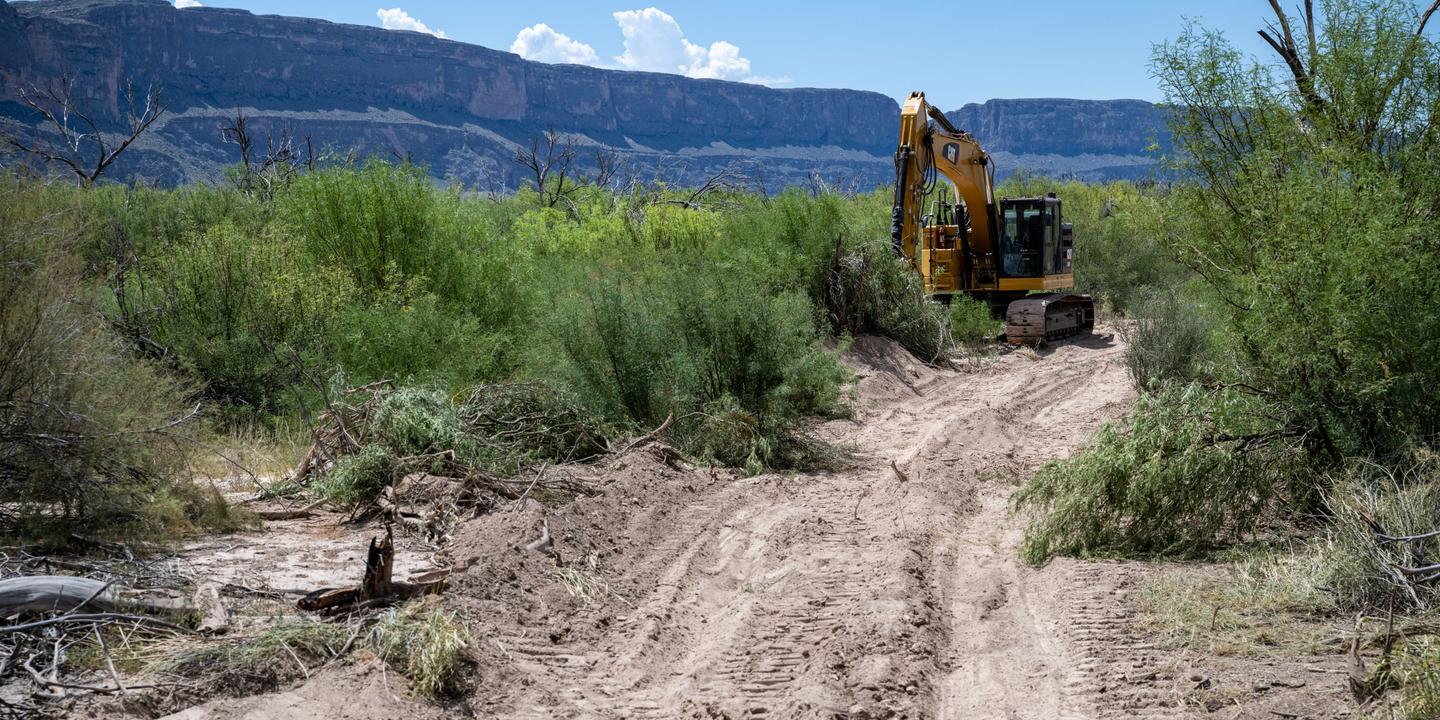 Au Texas, la justice suspend les travaux de l’administration Trump à la frontière avec le Mexique, dans le parc national de Big Bend