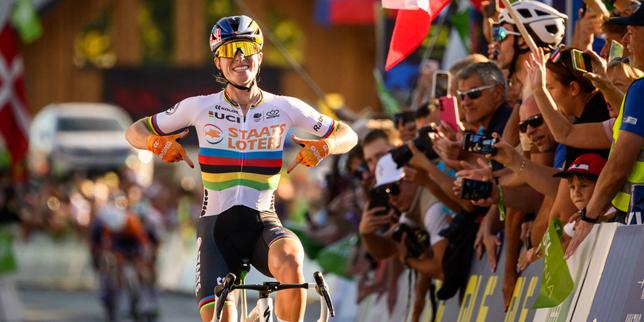 L’« année dorée » de Demi Vollering, à nouveau championne d’Europe de cyclisme une semaine après son premier titre mondial