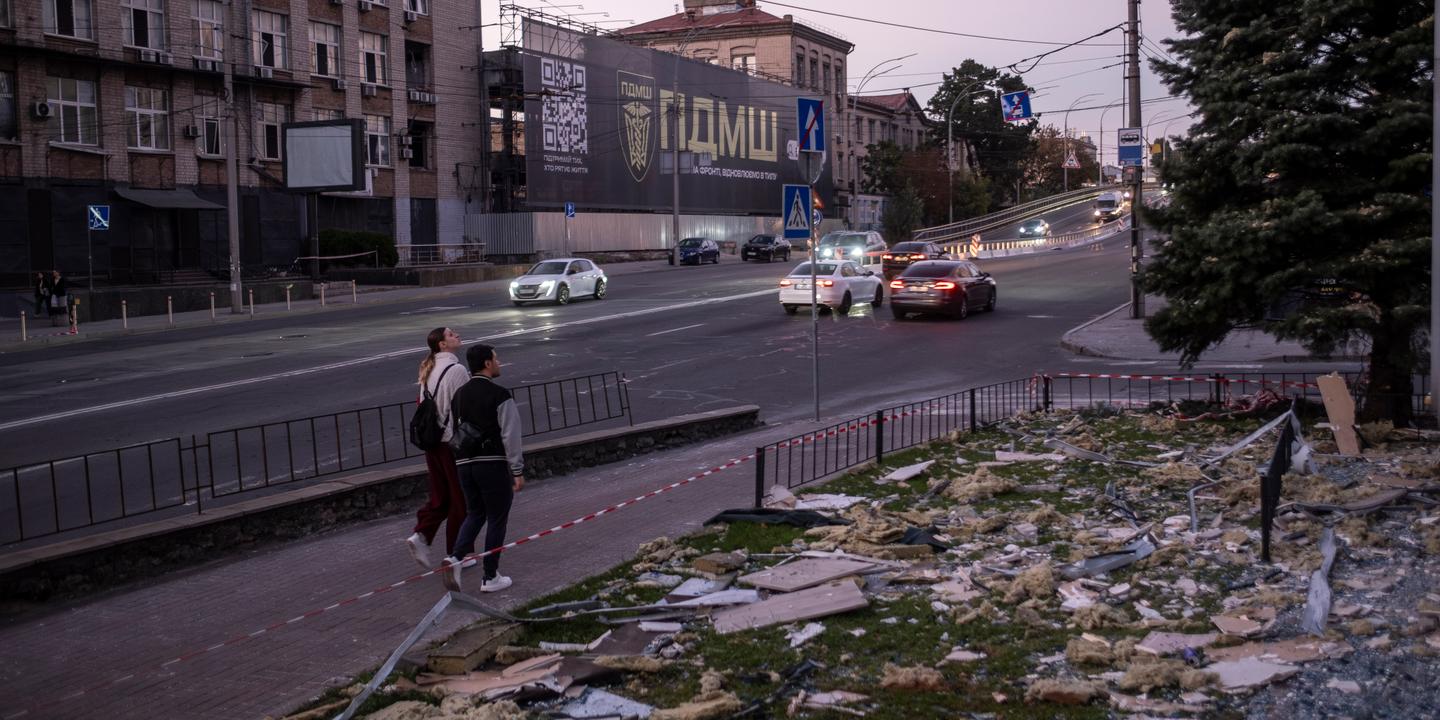 A Kiev, une atmosphère de guerre permanente : « L’ennemi est en train de détruire la ville »