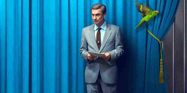 Fabrizio Gifuni (Enzo Tortora) dans la série «&nbsp;Portobello&nbsp;».