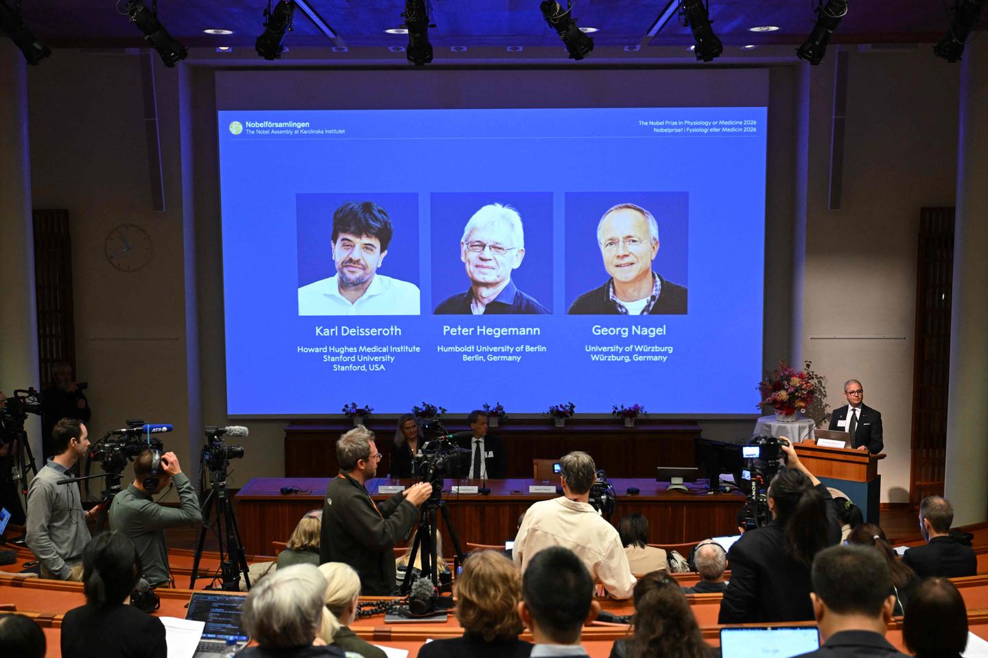 Prix Nobel de médecine 2026 : un Américain et deux Allemands récompensés pour leur technique d’activation des neurones par la lumière