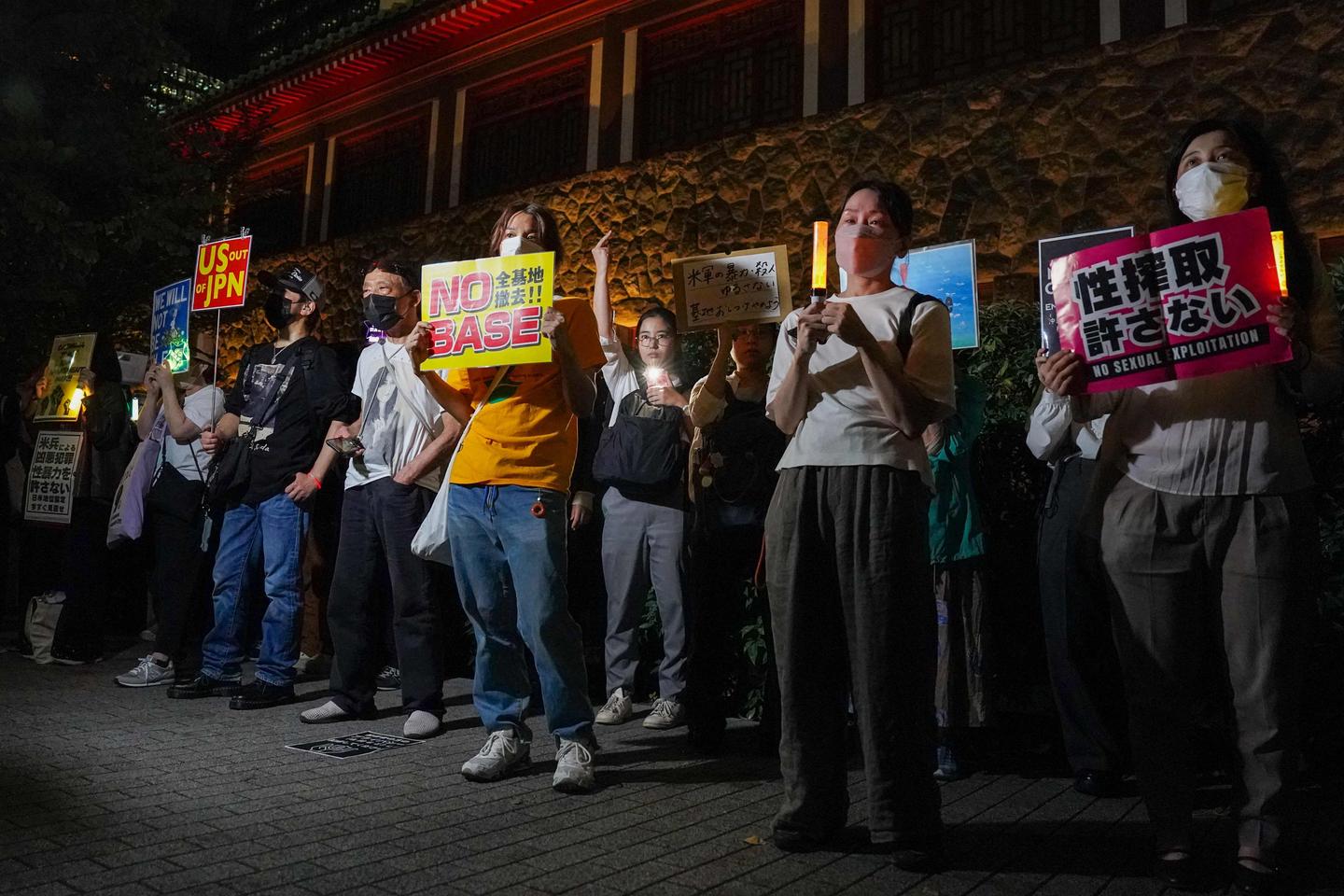 Japan pledges action after US Marine linked to killing