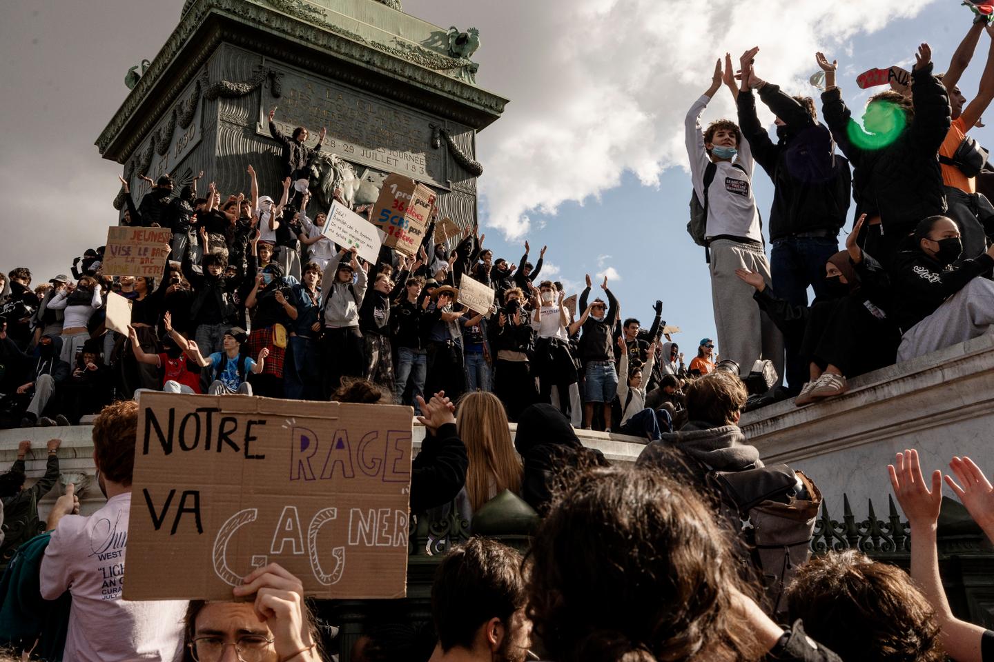 France faces mounting strain from economic, climate and social crises