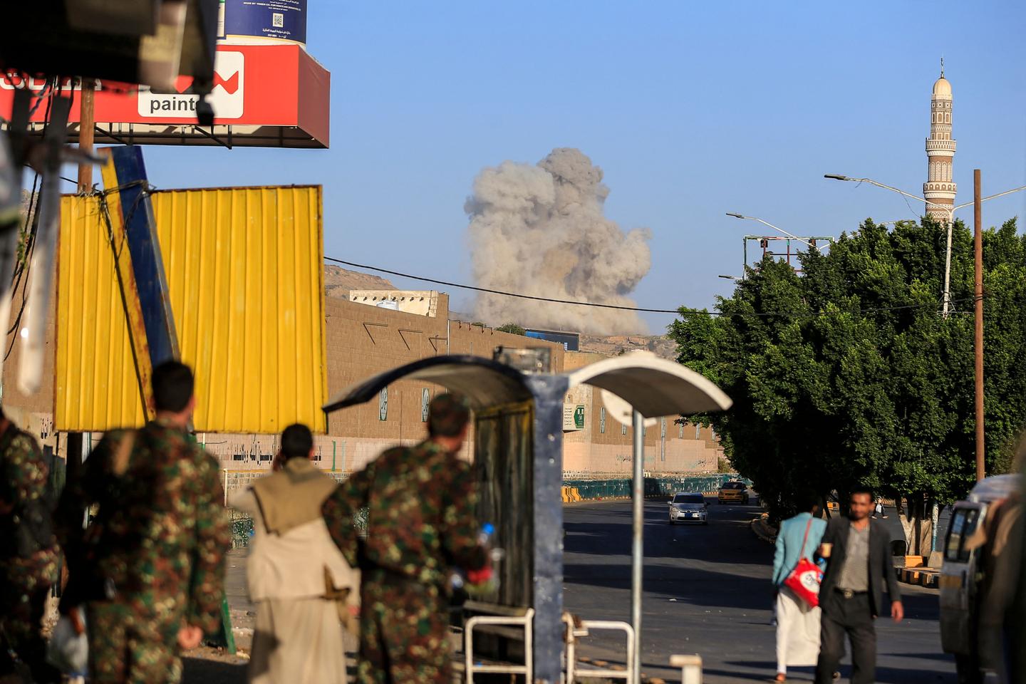 Saudi-led coalition says it destroyed 136 Houthi military targets