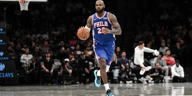 Portés par LeBron James, les Philadelphia Sixers entrent dans une nouvelle dimension en NBA