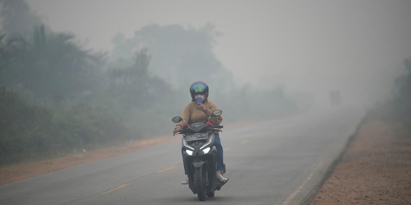 En Indonésie, la pollution de l’air due aux incendies a causé la mort de 3 560 personnes en septembre