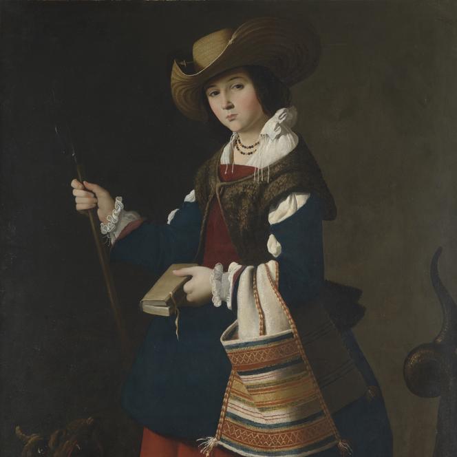 « Sainte Marguerite d’Antioche » (1631), de Francisco de Zurbaran. - THE NATIONAL GALLERY, LONDON