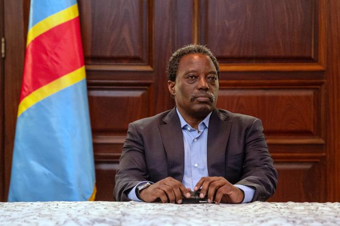 Joseph Kabila, ancien président de la République démocratique du Congo, lors de l’annonce de la création du Front pour la refondation de la nation, à Goma, le 12 octobre 2026. - MOSES SAWASAWA/AP