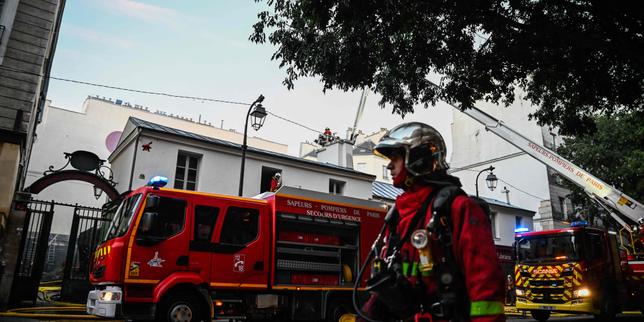 Oldest covered market in Paris 'completely destroyed' in overnight fire