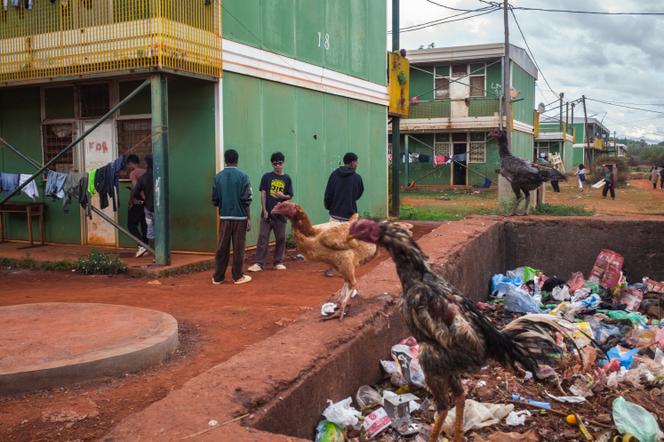 Les logements étudiants de l’Ecole supérieure polytechnique d’Antananarivo, le 5 octobre 2026. - RIJASOLO/RIVA PRESS POUR « LE MONDE »