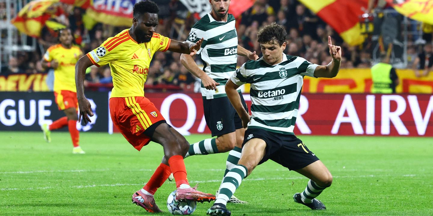 Lens s'incline 2-0 face au Sporting Portugal en Ligue des Champions