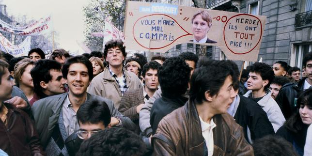 Les glorieux souvenirs des anciens combattants des mouvements lycéens : « Sous Devaquet, j’ai fait grève de la maison, varicelle oblige »